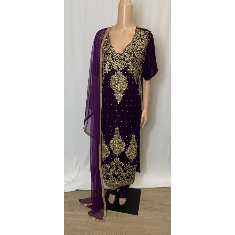 3pcs Salwar Kameez SIZE 44 (BC04A)