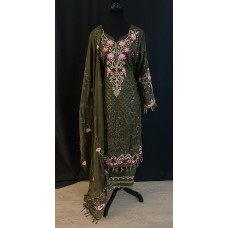 3pcs Salwar Kameez SIZE 44 (BC141A)