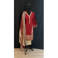 3pcs Salwar Kameez SIZE 40 (BC151A)