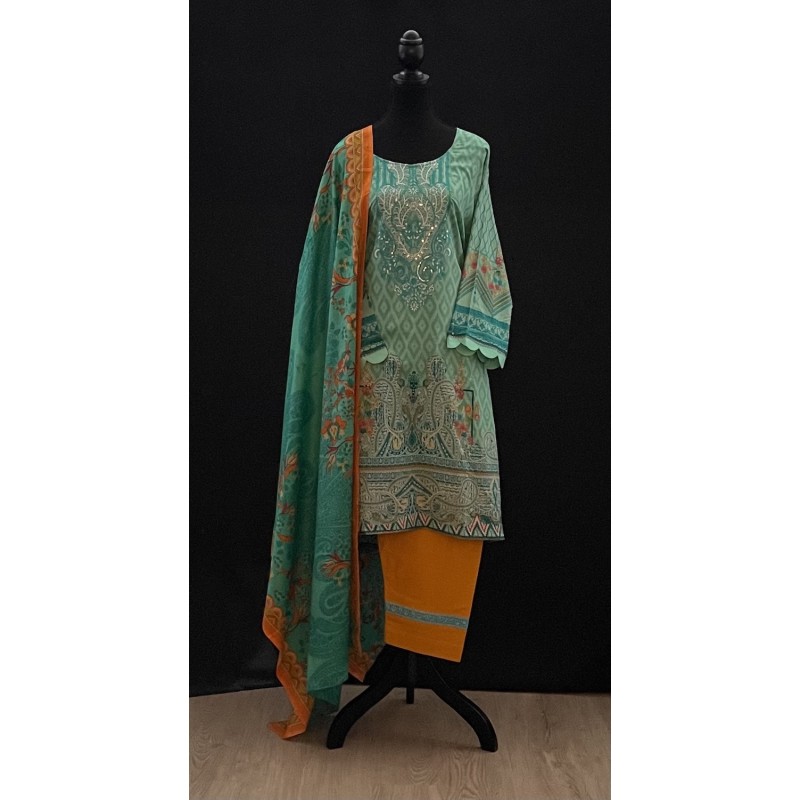 3pcs Salwar Kameez SIZE 56 (BC180A)