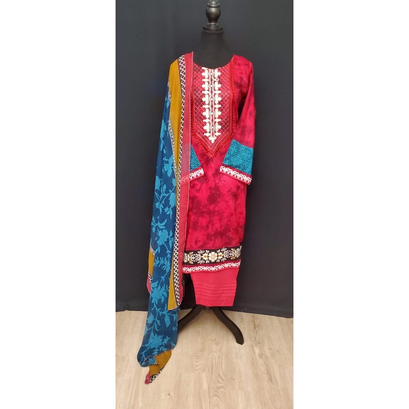 3pcs Salwar Kameez SIZE 42 (BC193A)