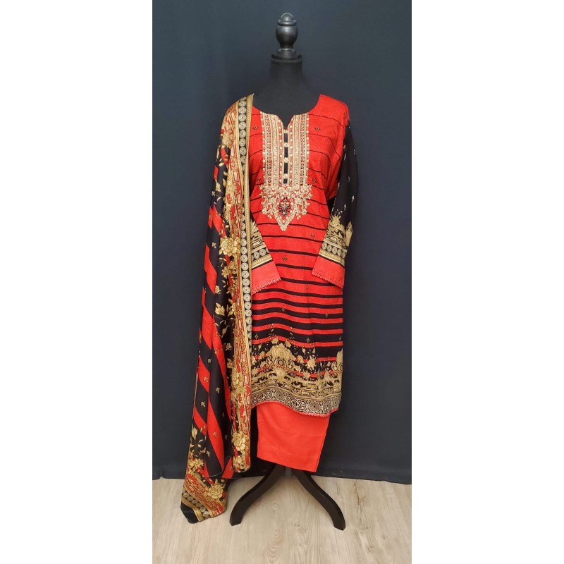 3pcs Salwar Kameez SIZE 60 (BC197A)