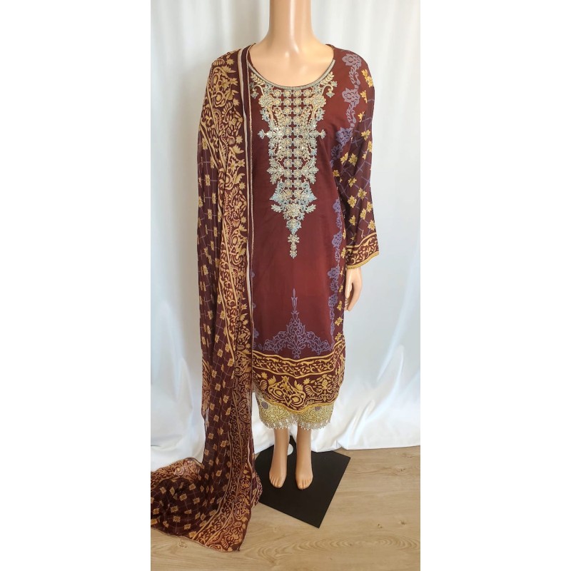 3pcs Salwar Kameez SIZE 44 (CA13A)