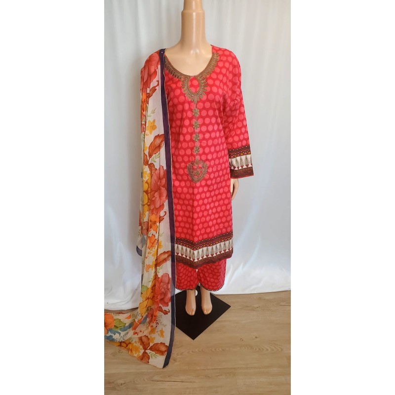 3pcs Salwar Kameez SIZE 54 (CA14A)