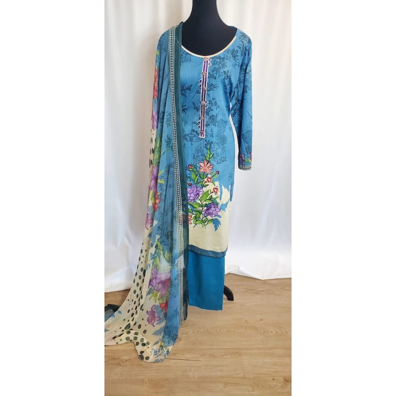 3pcs Salwar Kameez SIZE 52 (CA17A)