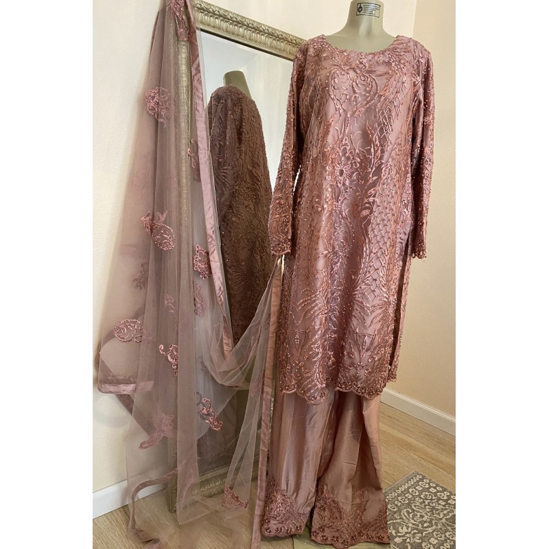 3pcs Salwar Kameez Size 44 (CA319A)