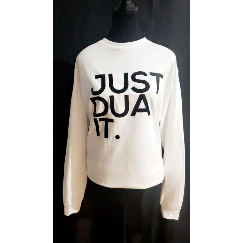 LONG SLEEVE ISLAMIC T-SHIRT JUST DUA IT (LSLE-D02)