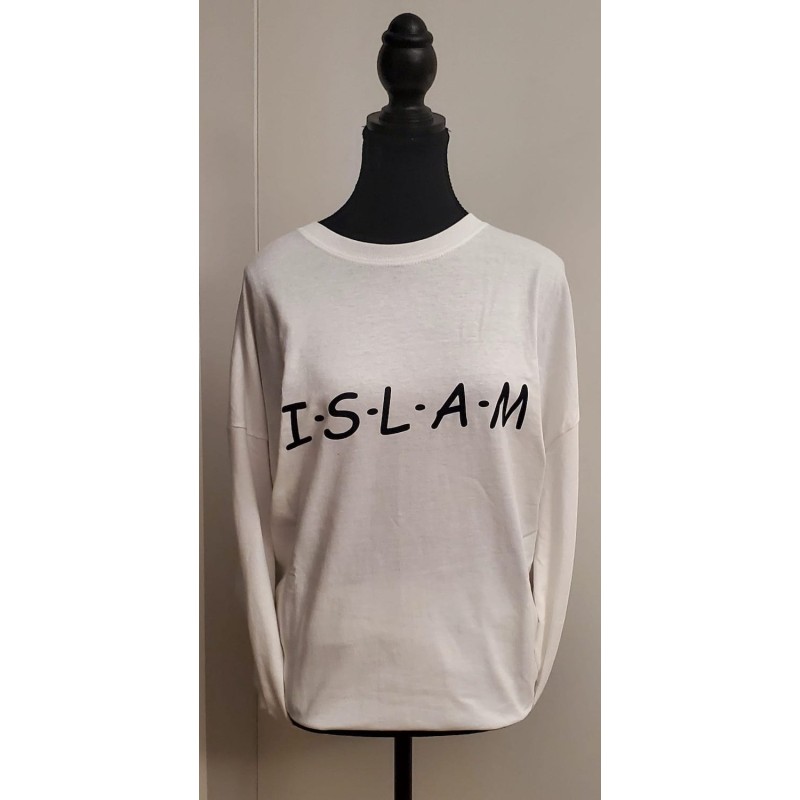 Long Sleeve Islamic T-Shirt ISLAM (LSLE-D01)